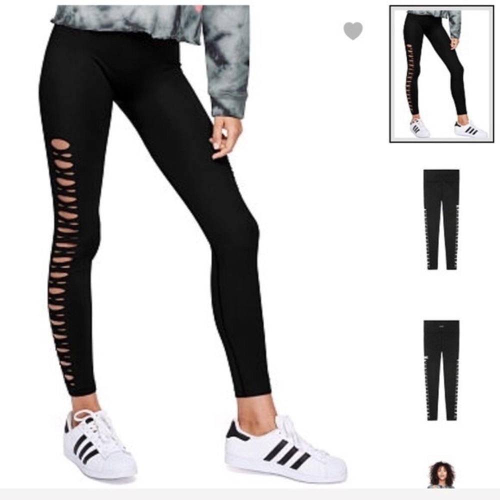 Victoria’s Secret Pink Cool & Comfy Cutout Leggings